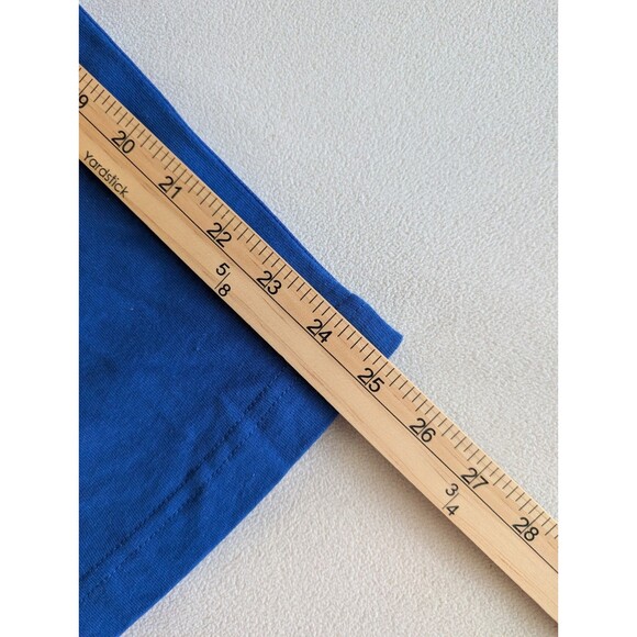 Vintage 90s Marithe Francois Girbaud Mens L Badge Baggy Knit Shorts Blue Jog - Picture 9 of 9